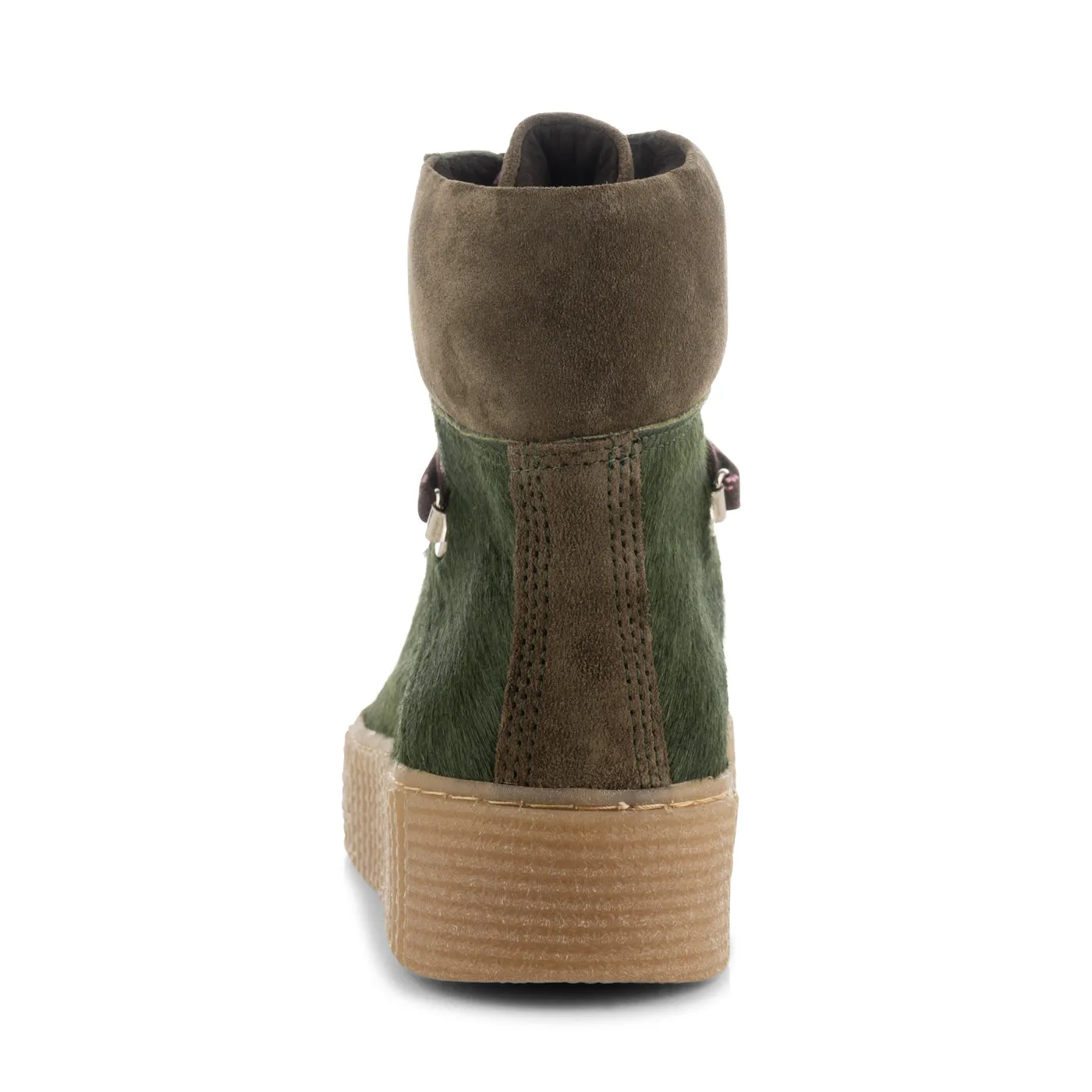 Agda boot suede - KHAKI PONY