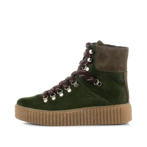 Agda boot suede - KHAKI PONY