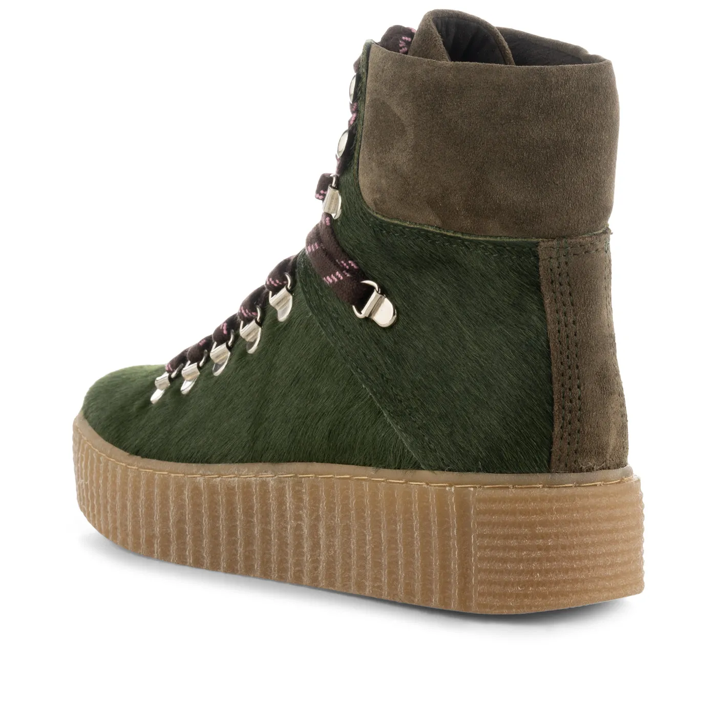 Agda boot suede - KHAKI PONY