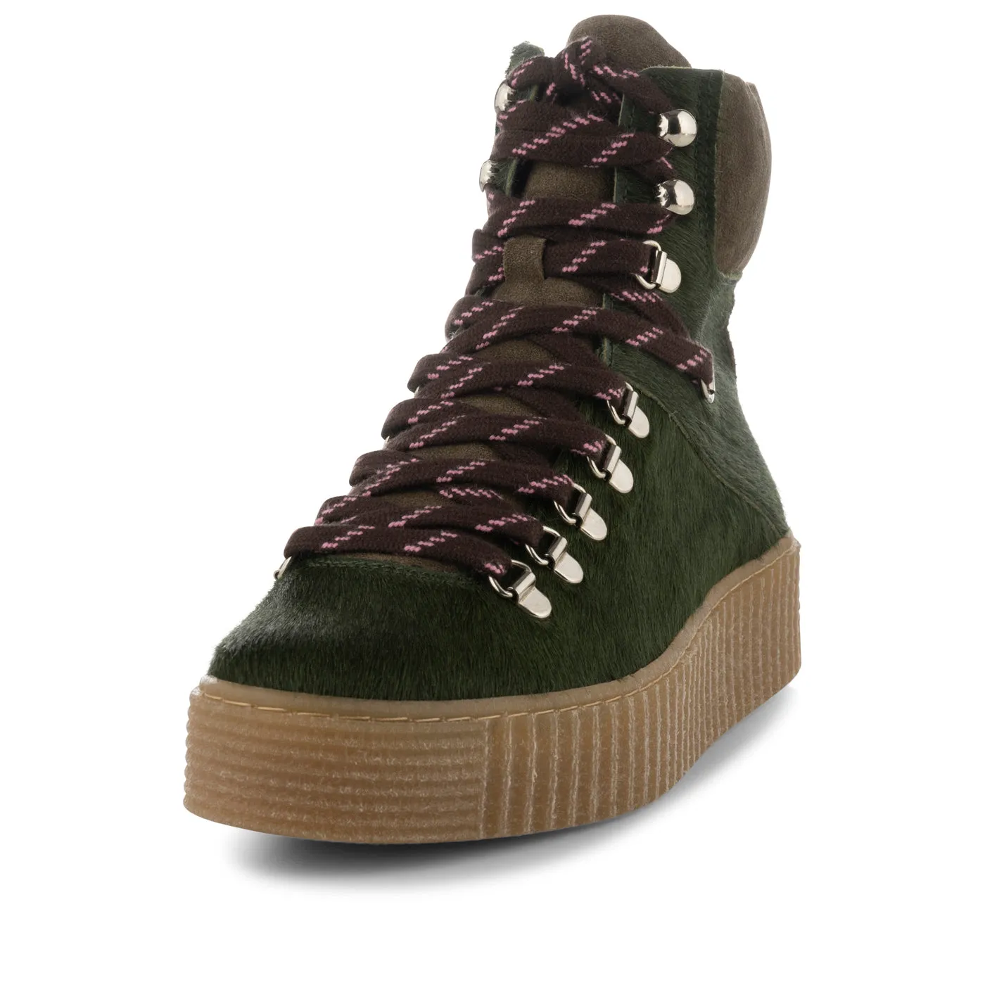 Agda boot suede - KHAKI PONY