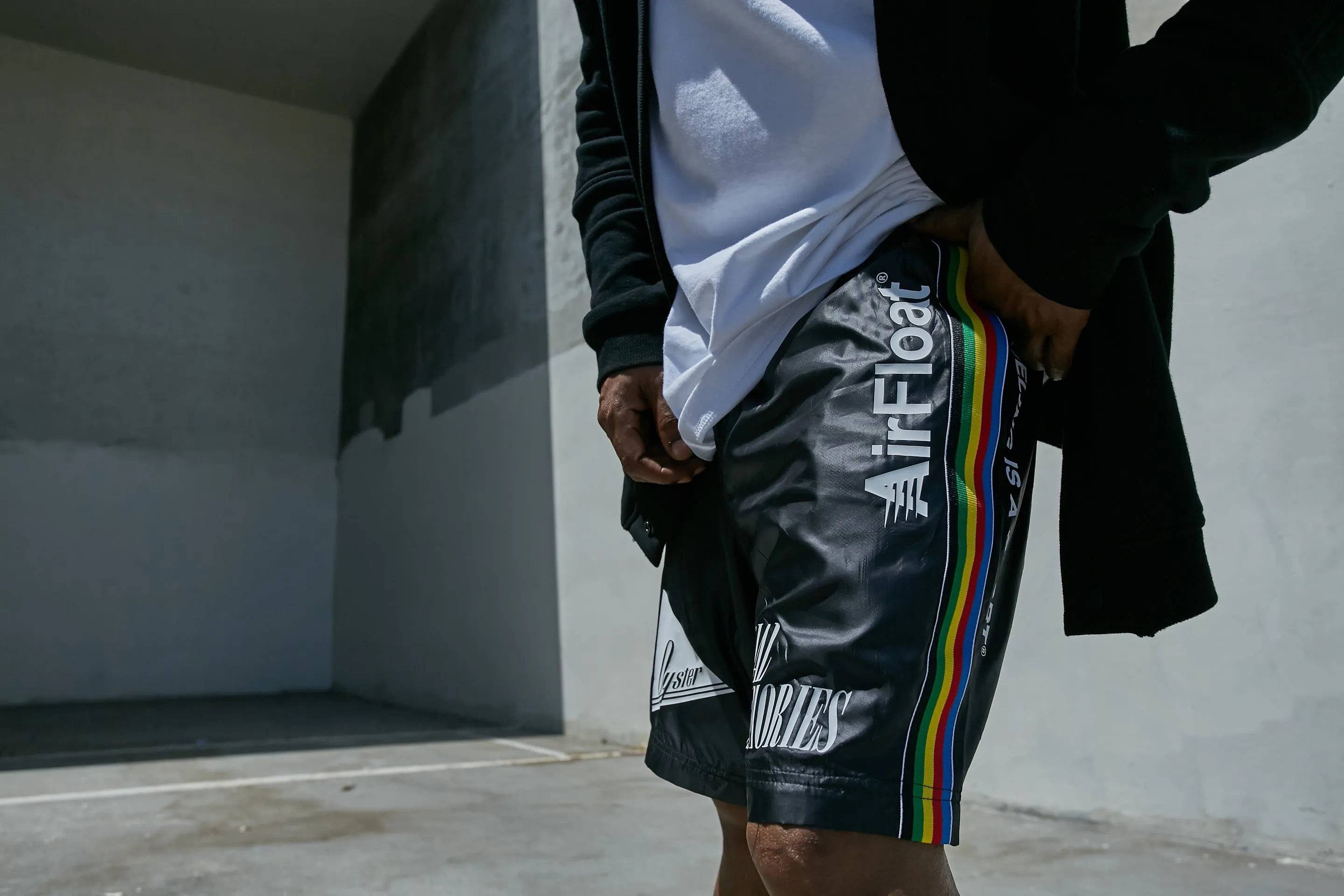 AIRFLOAT HANDBALL SHORT (BLACK)