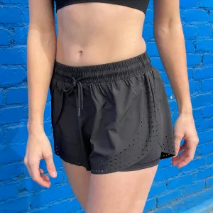 Athletic Shorts with Built-In Compression