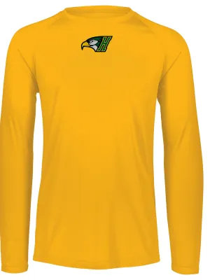 Augusta Wicking Long Sleeve Shirt - 'Logo" Newmarket Hawks