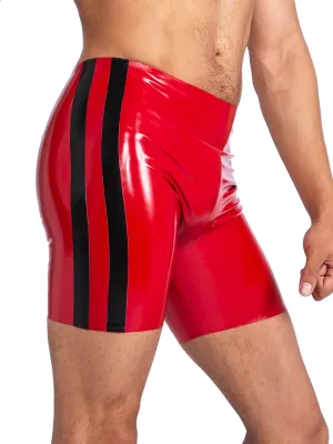 Blazing Rubber Long Shorts