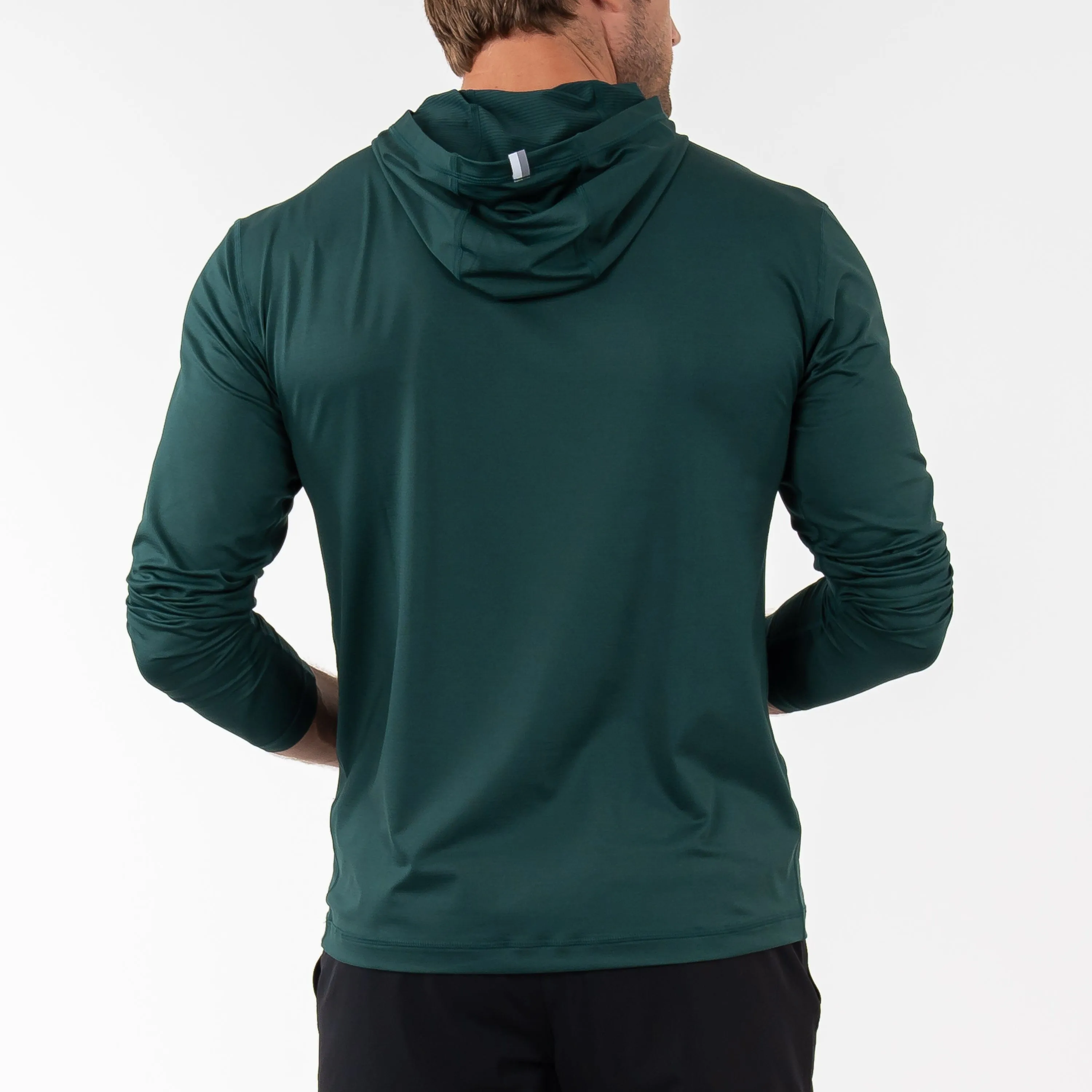 Blitz Tech Hoodie | Solid - Ponderosa Green