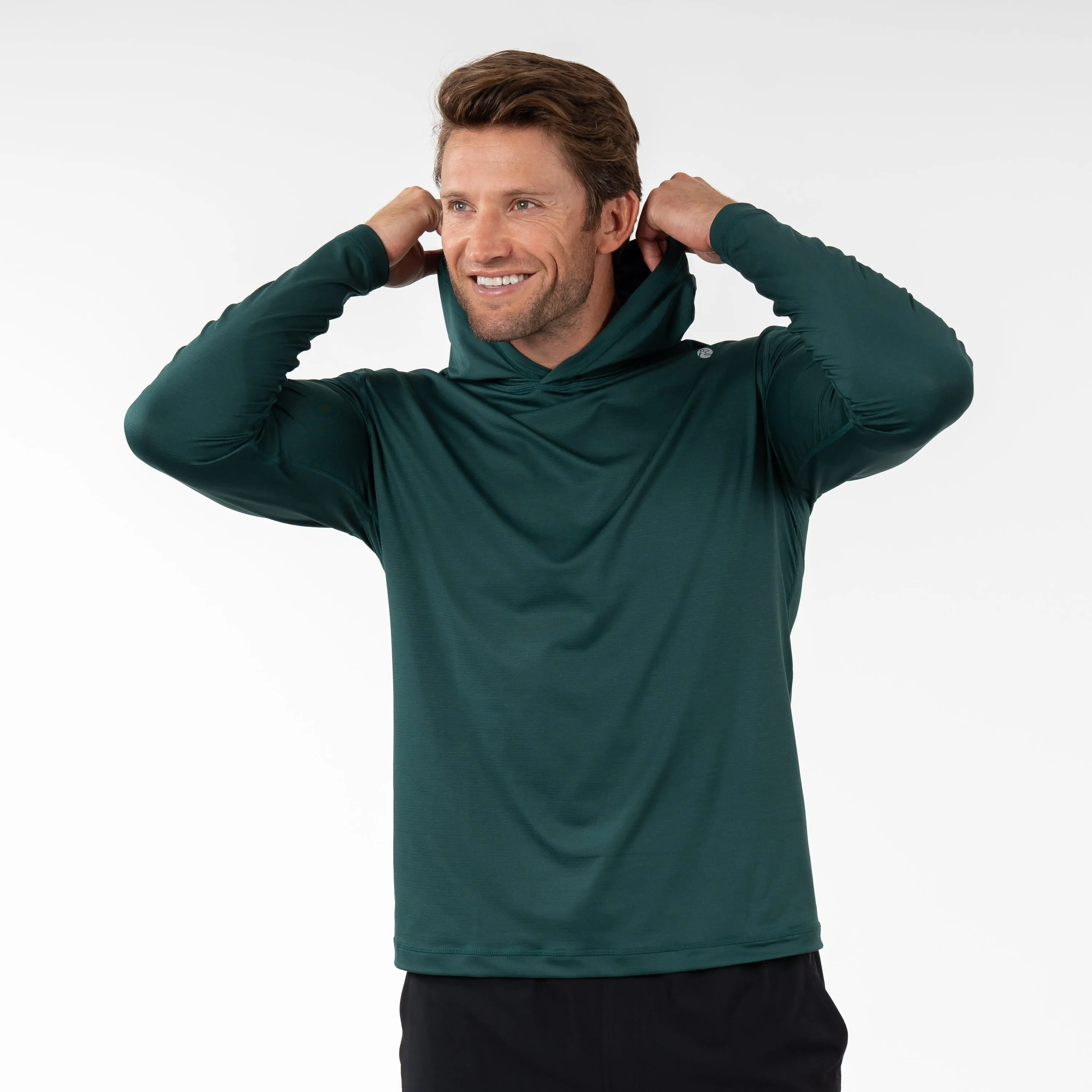 Blitz Tech Hoodie | Solid - Ponderosa Green