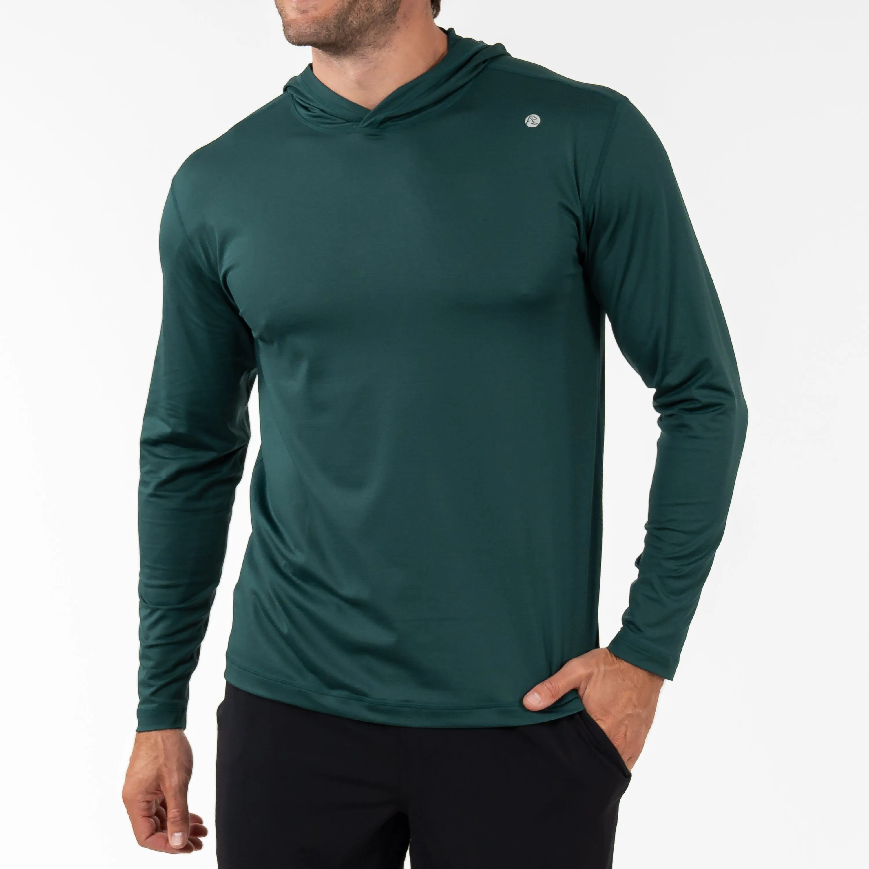 Blitz Tech Hoodie | Solid - Ponderosa Green