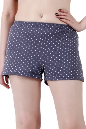 Blue Stars Printed Shorts