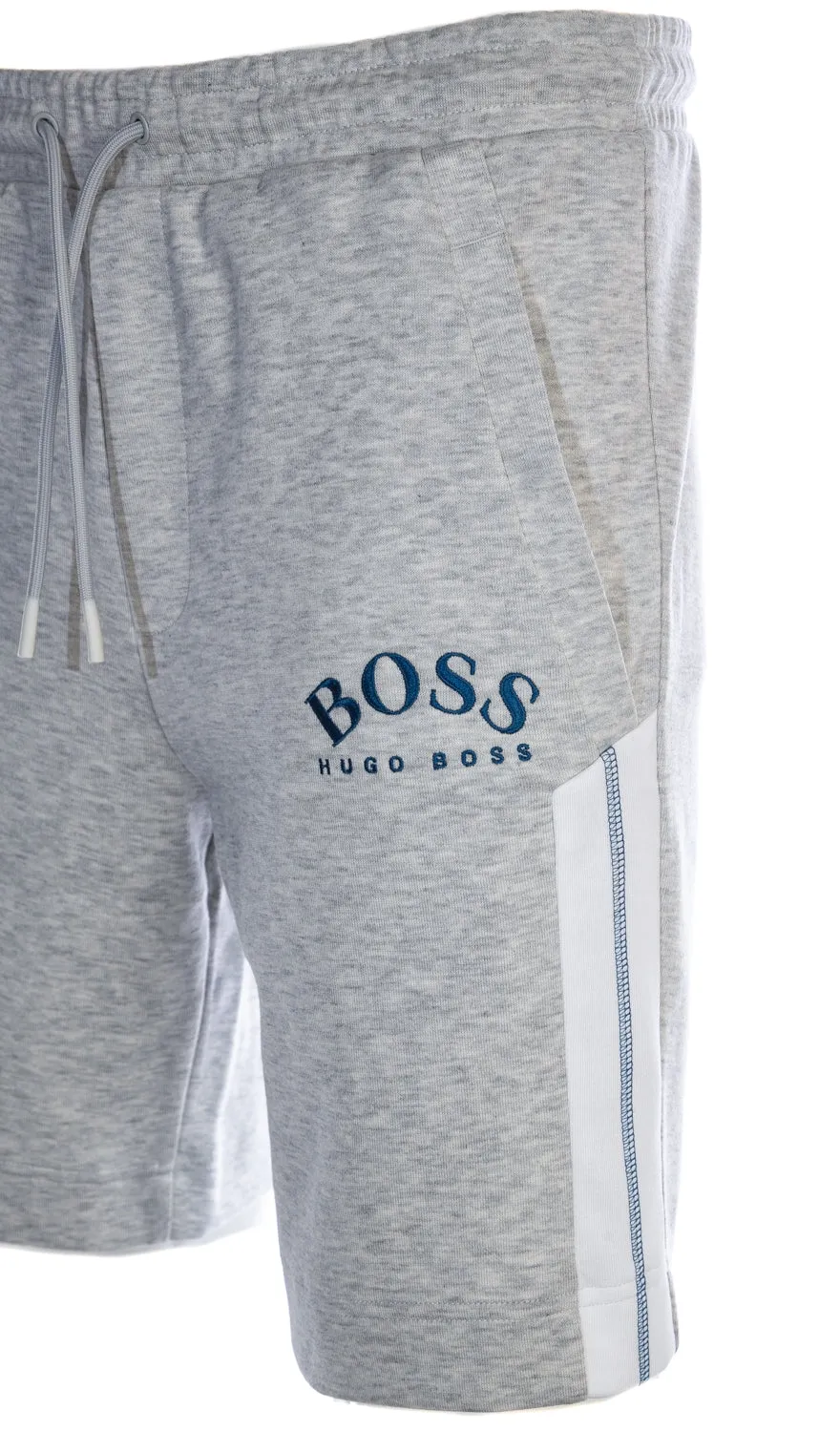 BOSS Headlo Sweat Short in Light Grey