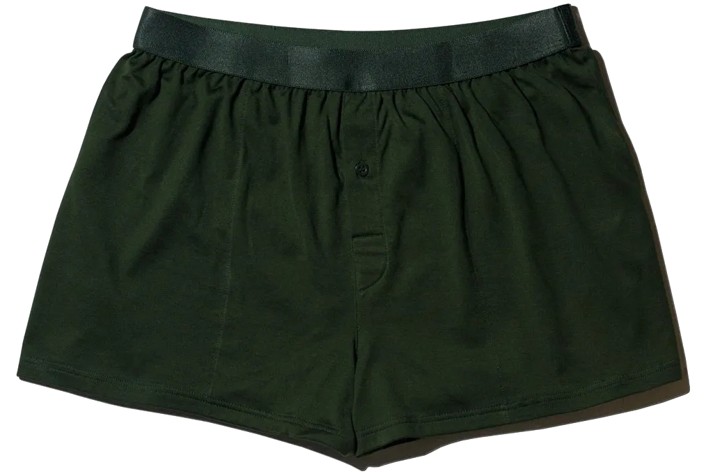 Boxer Shorts in Army Green by CDLP