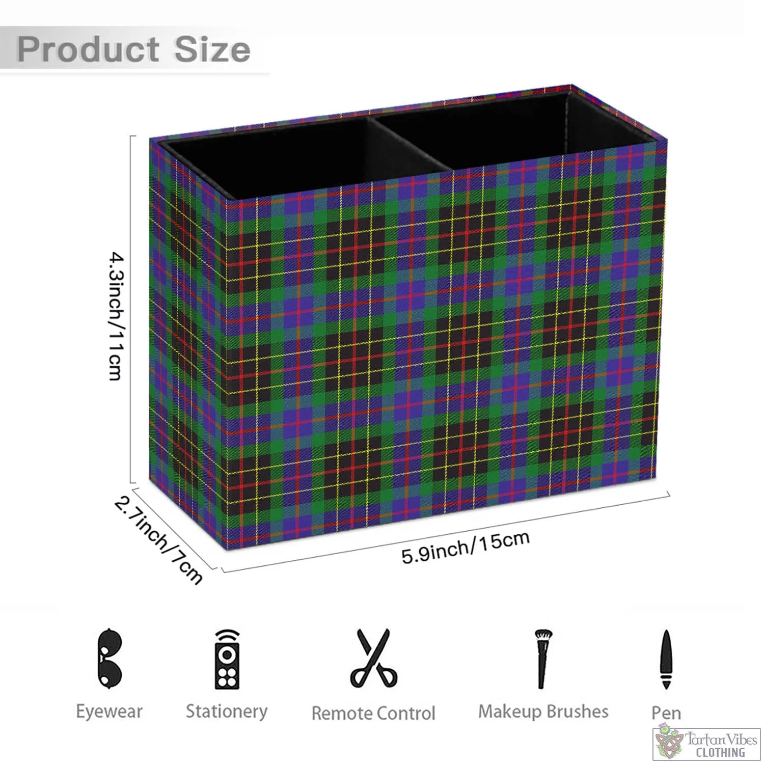 Brodie Hunting Modern Tartan Pen Holder