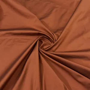 Classic Orange Solid Victoria Satin Fabric