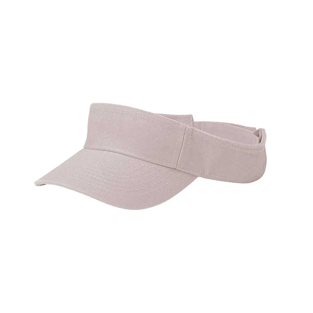 Cotton Twill Washed Visor