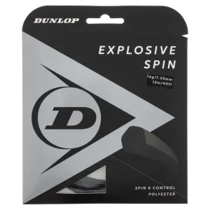 Explosive Spin Black 16G Tennis String