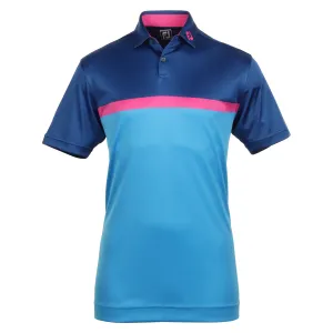 FootJoy Colour Block Interlock Golf Shirt