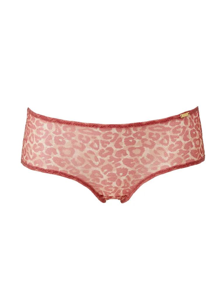 Glossies Leopard Short