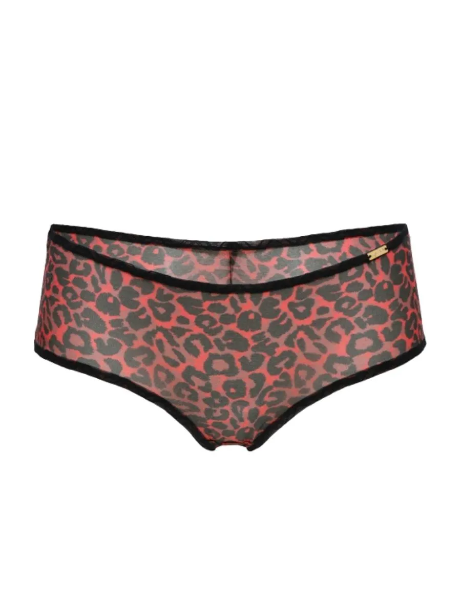 Glossies Leopard Short