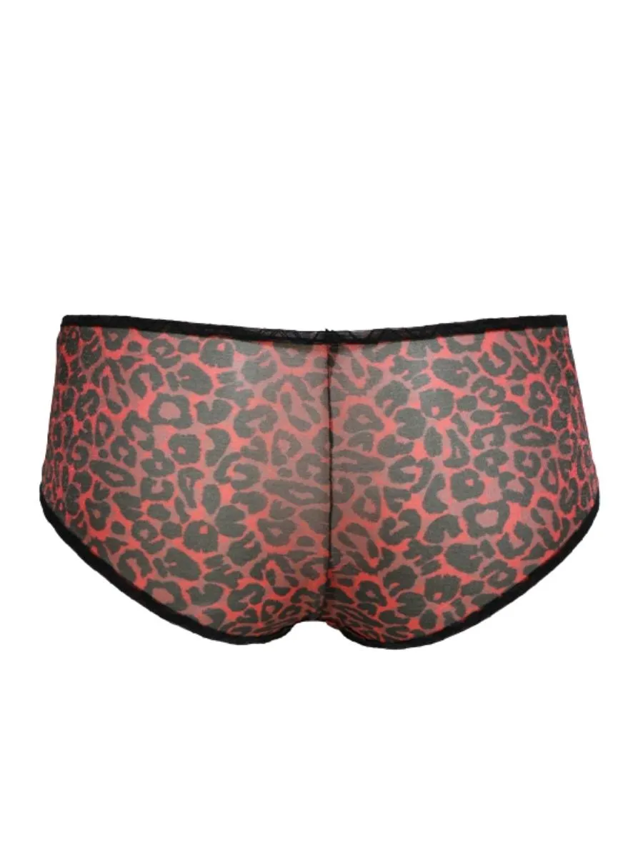 Glossies Leopard Short