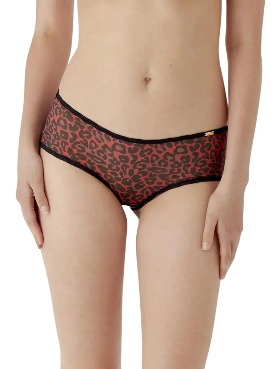 Glossies Leopard Short