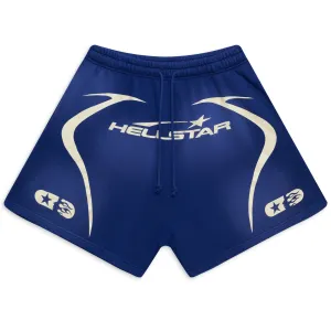 Hellstar Blue Warm Up Shorts