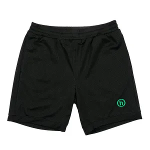 Hidden Black Mesh Shorts