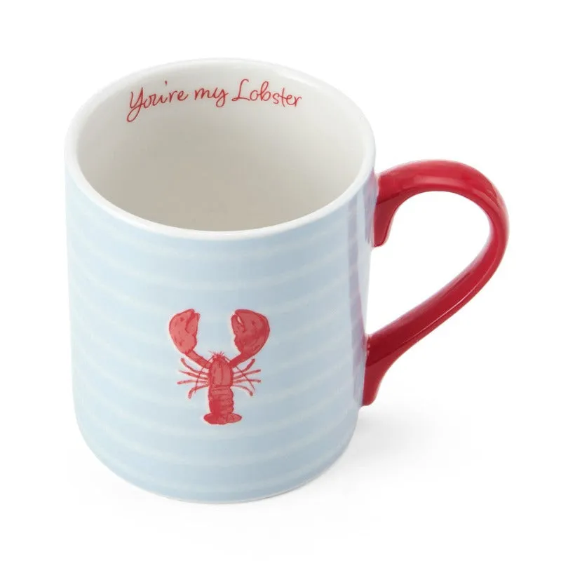 KitchenCraft Mikasa Can Mug Lobster 280ml