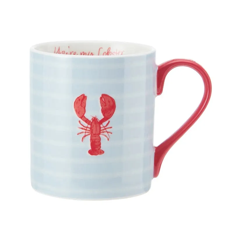 KitchenCraft Mikasa Can Mug Lobster 280ml