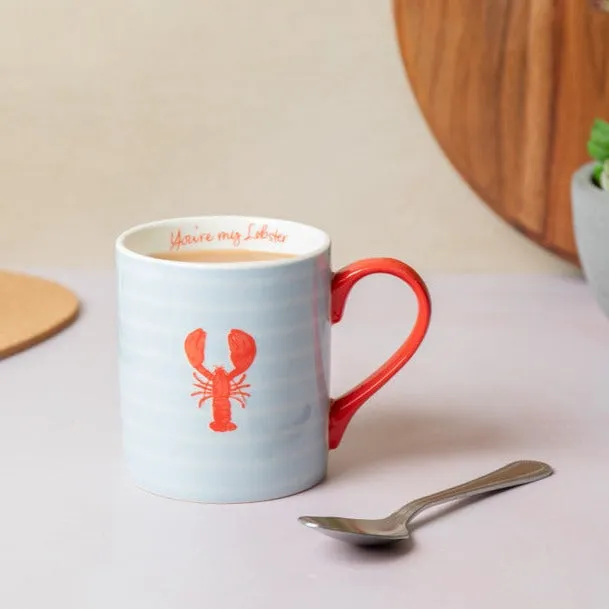 KitchenCraft Mikasa Can Mug Lobster 280ml