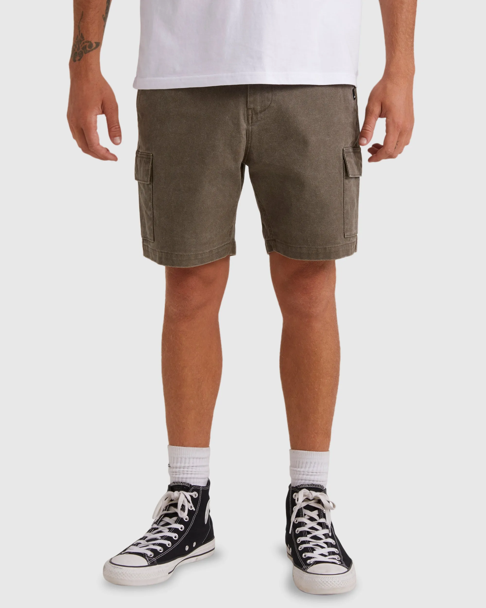 Mens Crowded Cargo Shorts