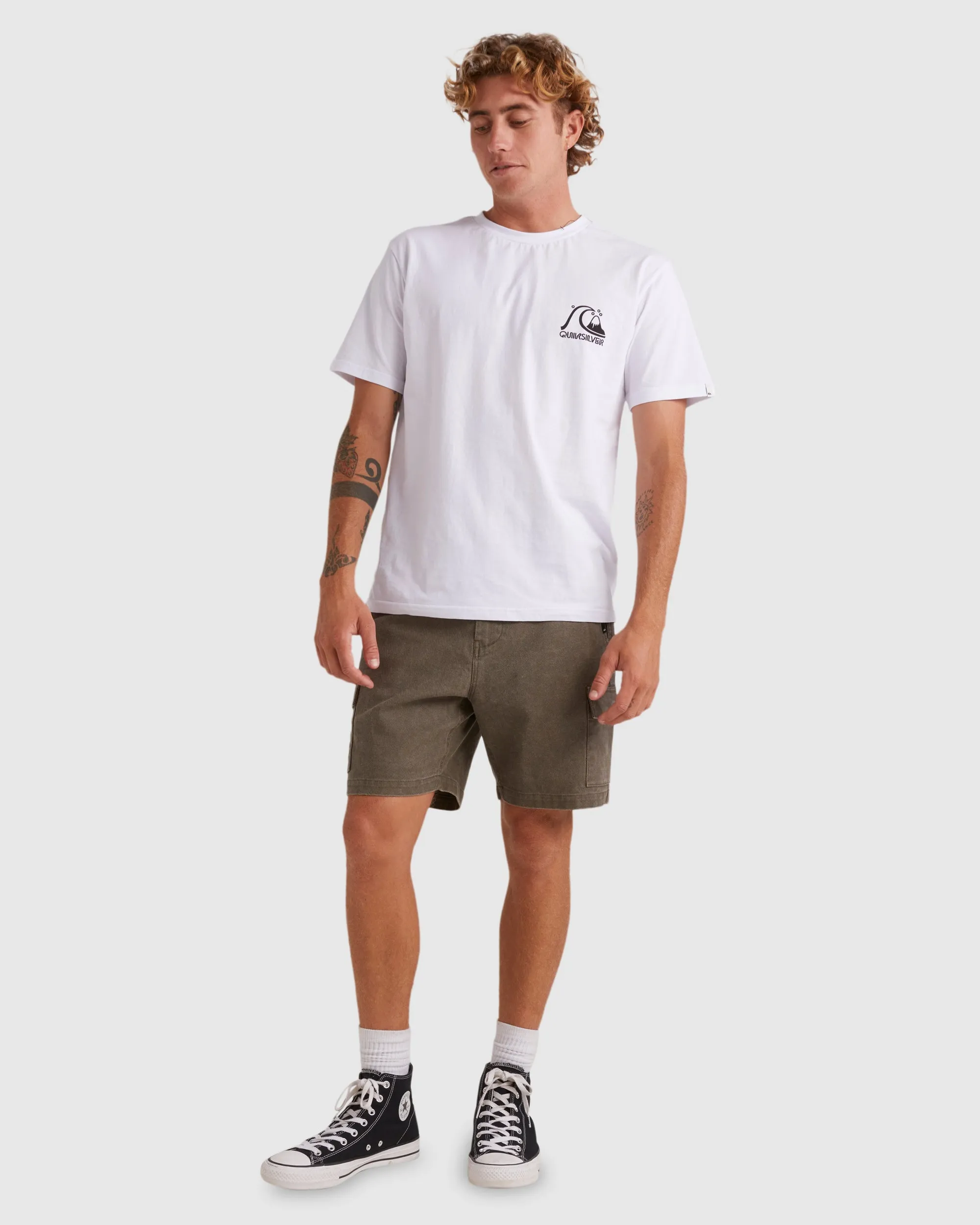 Mens Crowded Cargo Shorts