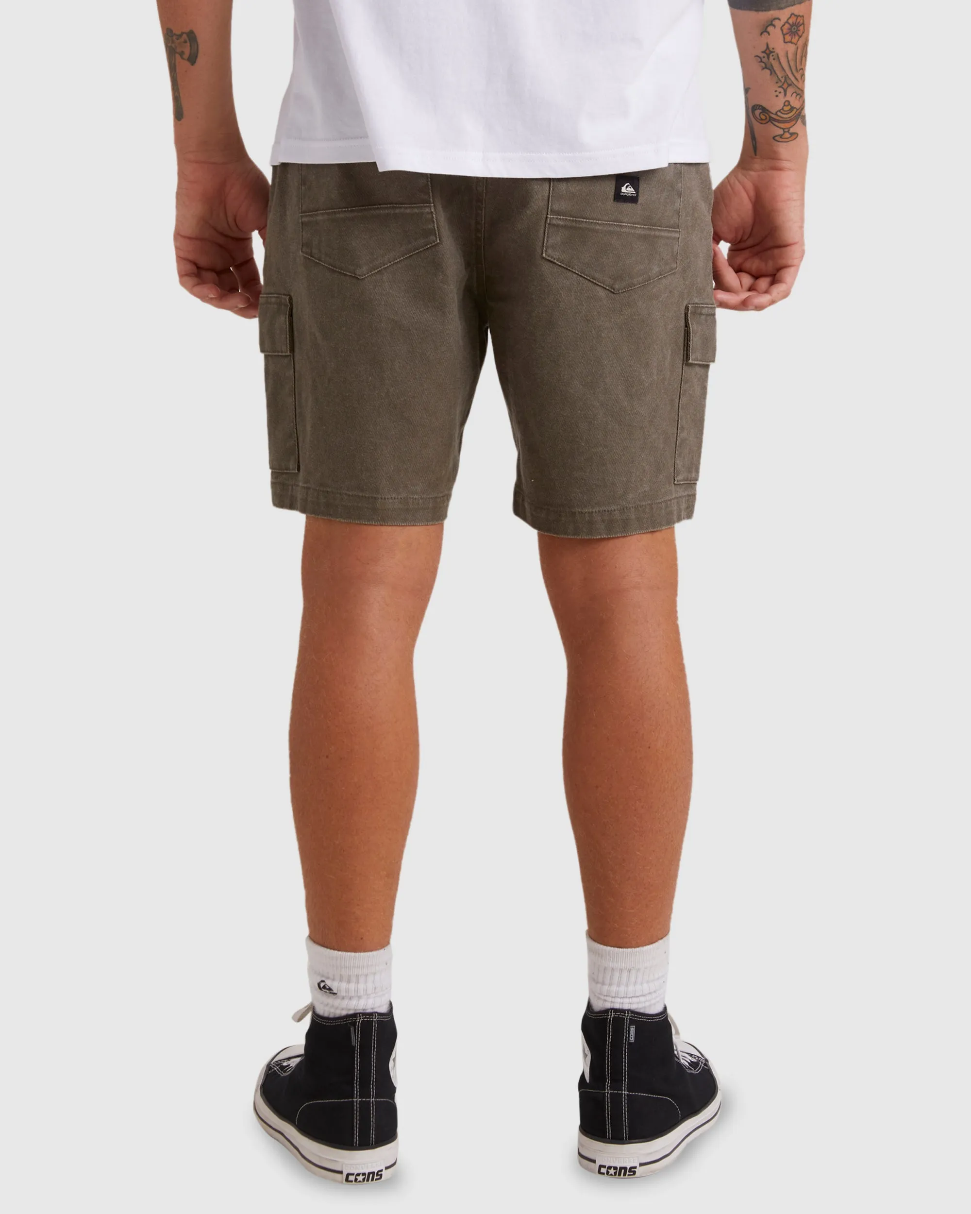 Mens Crowded Cargo Shorts