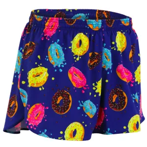 Men's Printed 3" Half Split Shorts - Donut