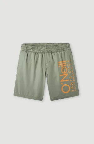 Original Cali 14\" Swim Shorts | Deep Lichen Green"