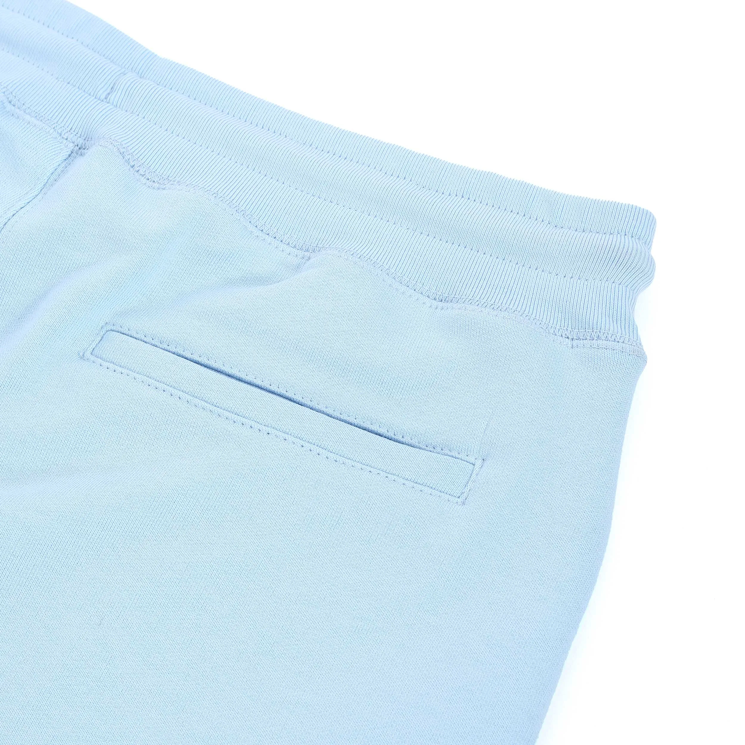 Paul Smith Zebra Reg Fit Sweat Short in Sky Blue