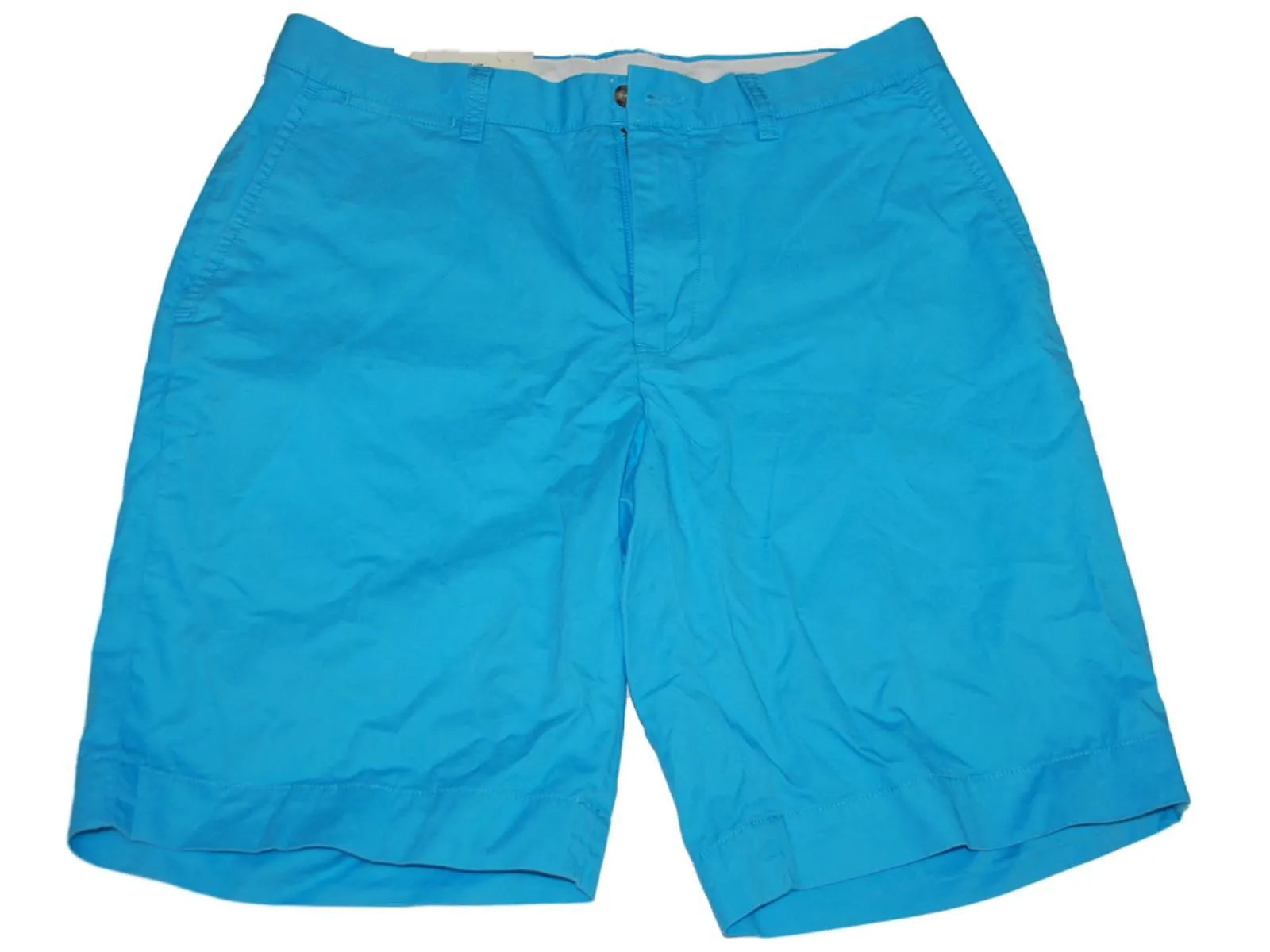 Polo Ralph Lauren Turquoise Zip Up Button 4 Pocket Golf Shorts (Waist 33)