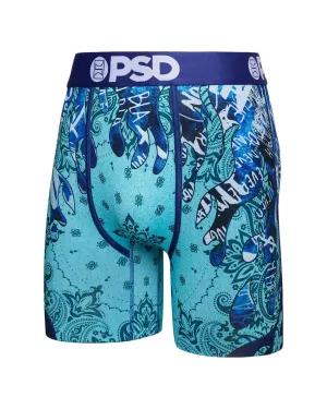 PSD Men's Bandeezy Blue Boxer Briefs