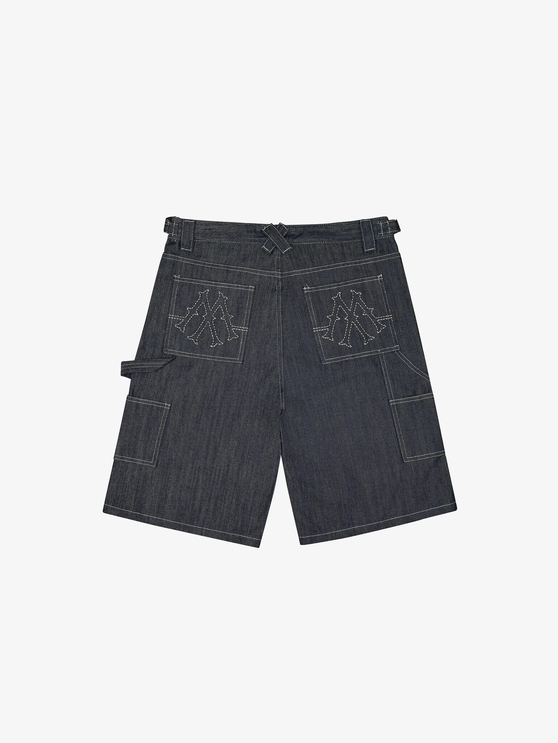 RAW BLUE DENIM JORTS "V2"