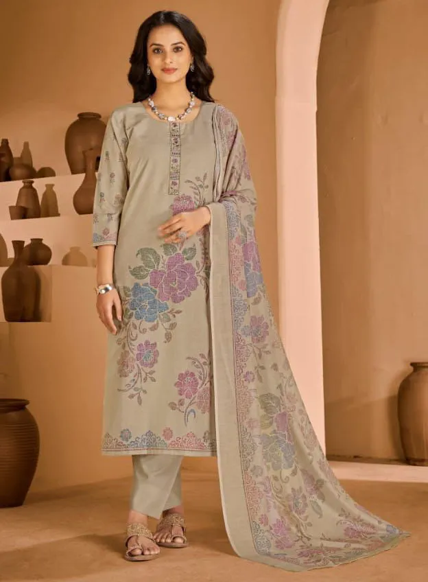 Rivaa New Unstitched Pure Cotton Salwar Suit Material for Women