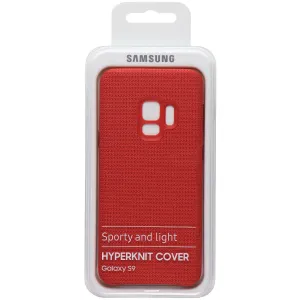 Samsung Official Sporty and Light Hyperknit Cover for Galaxy S9 - Red