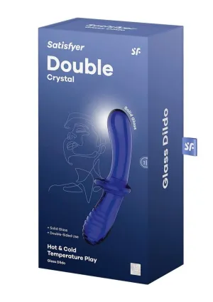 Satisfyer Double Crystal Glass Dildo