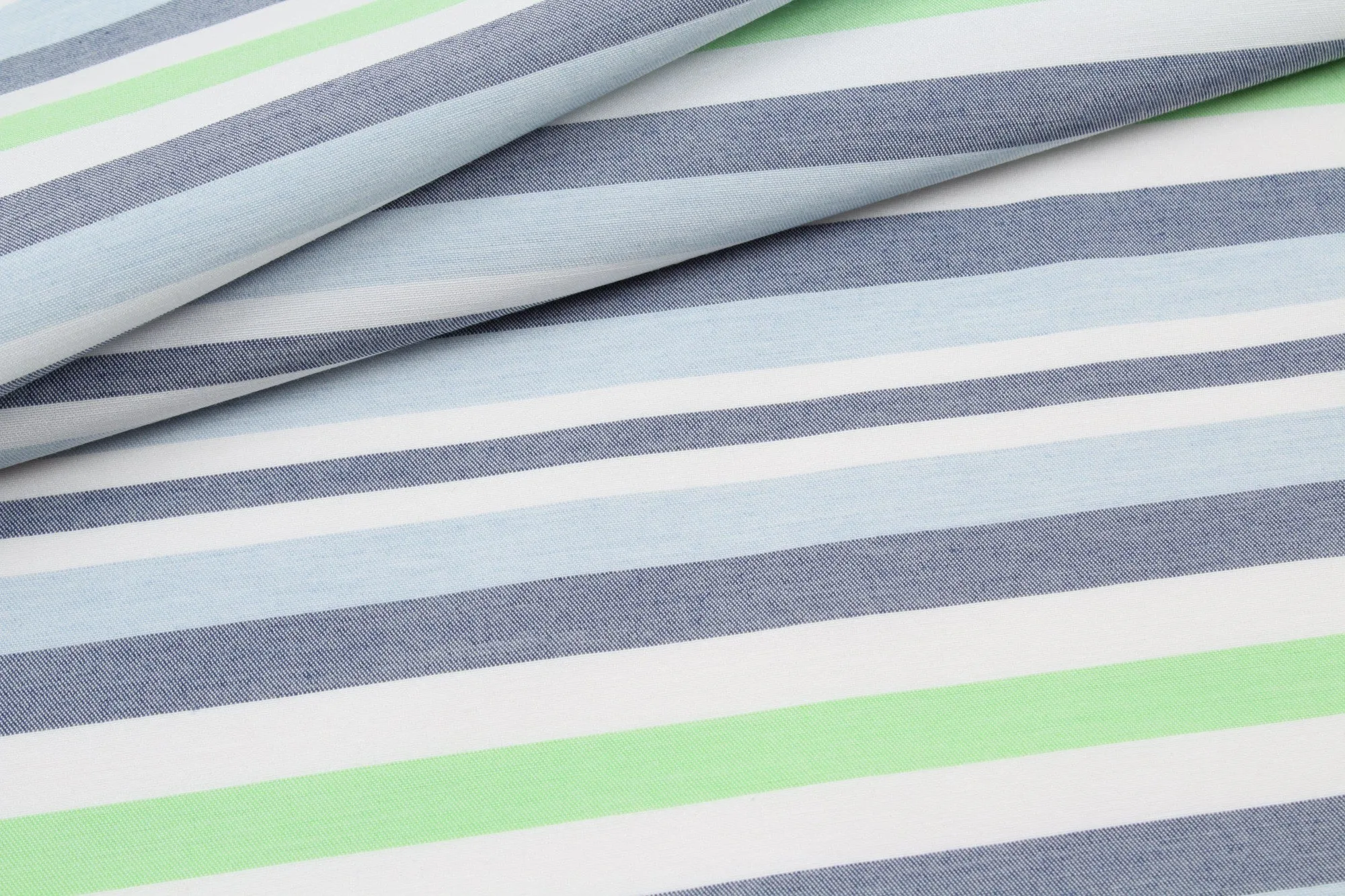 Seaqual™ Recycled Polyester with Ecovero Viscose Plain for Swim Shorts - Stripes