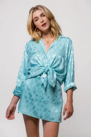 Show Me Your Mumu Smith Satin Buttondown