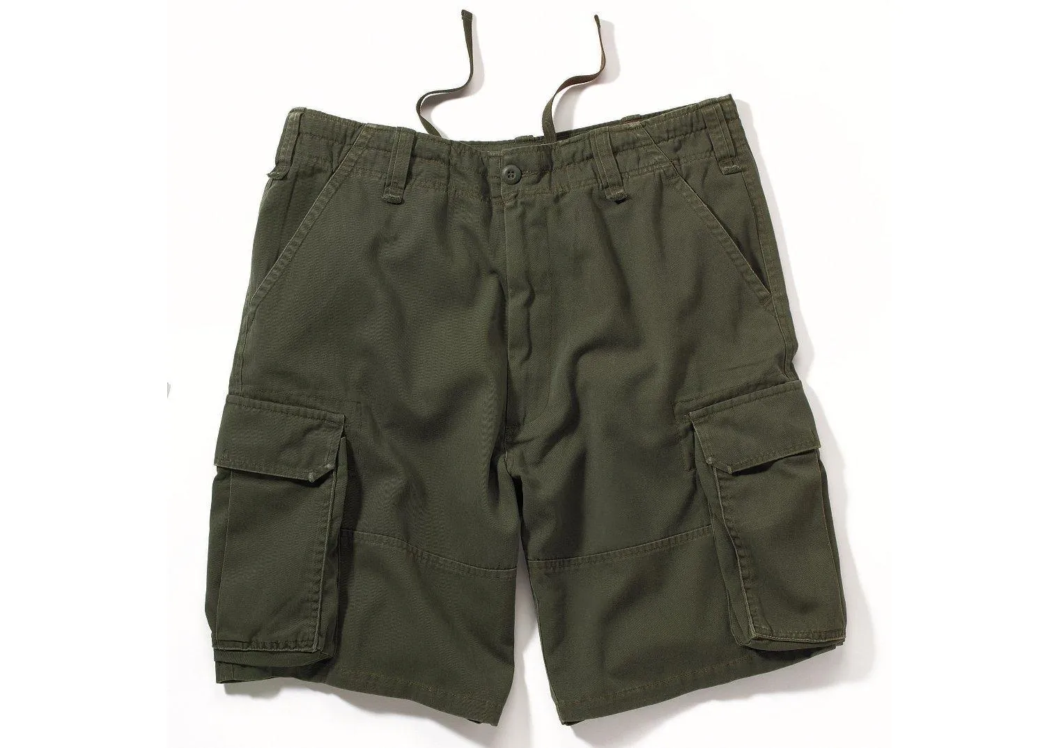 Vintage Camo Paratrooper Cargo Shorts