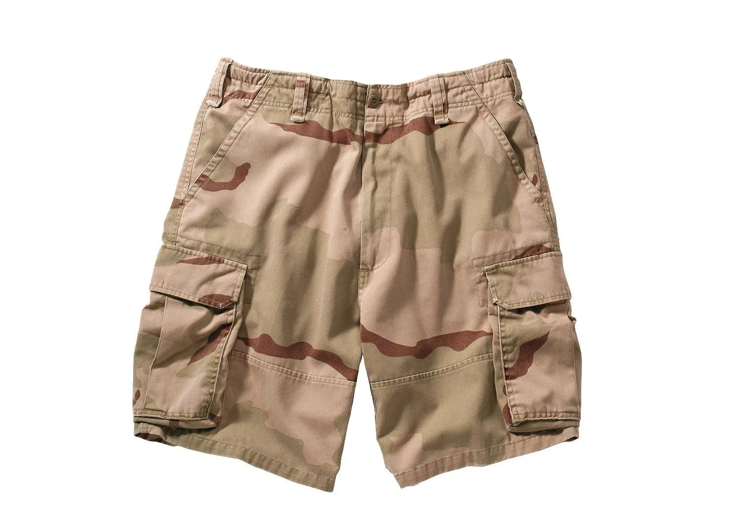 Vintage Camo Paratrooper Cargo Shorts