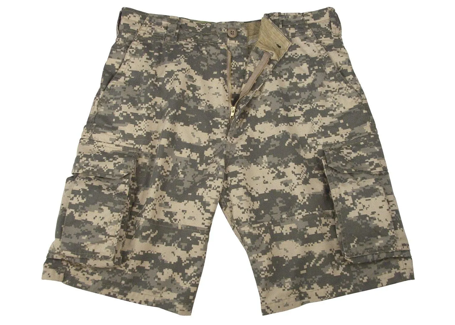 Vintage Camo Paratrooper Cargo Shorts