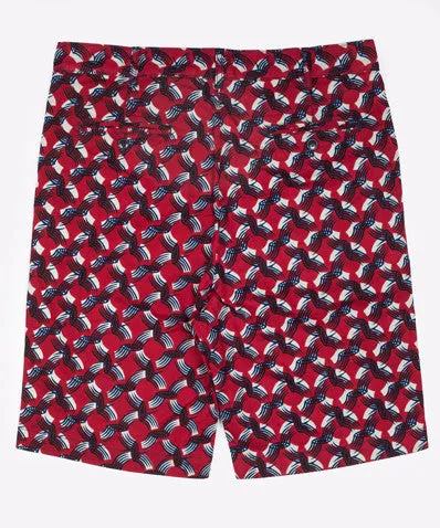 William Fox and Sons Red Circles Shorts