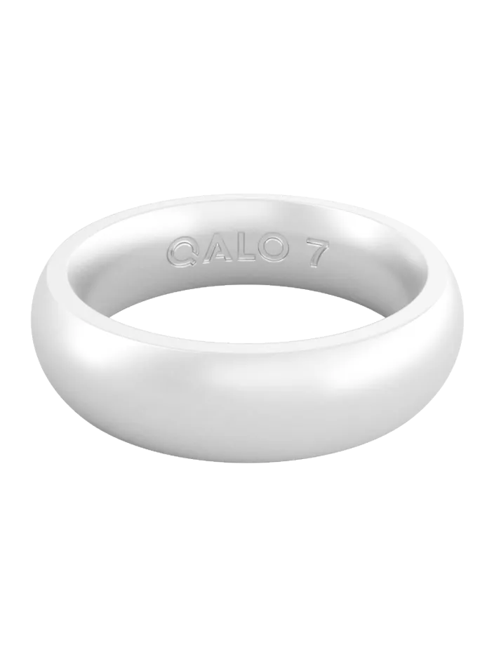 Women's Metallic Classic Silicone Ring