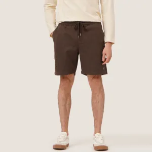 Woven Walkshorts With Button Closure